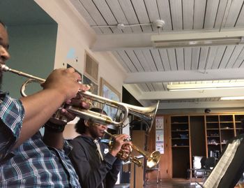 Trumpet Lesson with Ann Arbor Trail Magnet School Student
