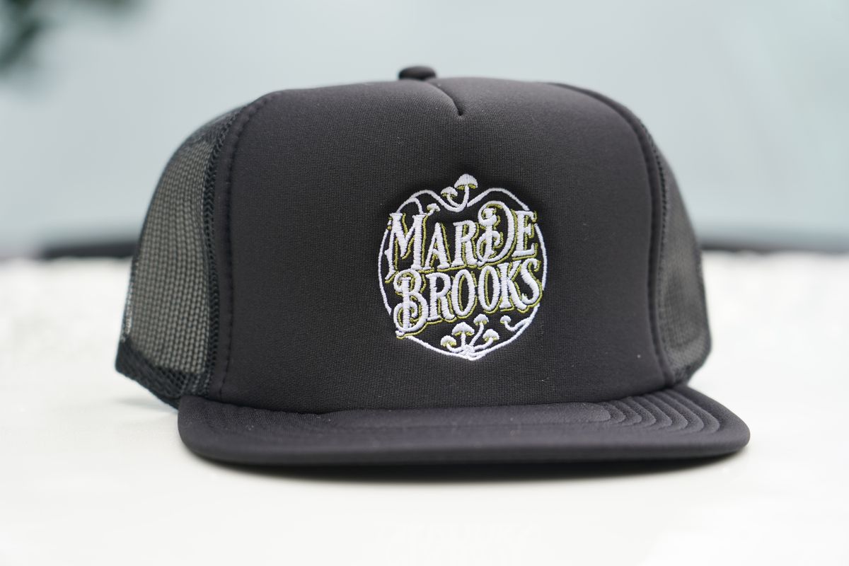 Flat Bill Trucker Hat