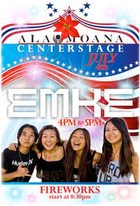 EMKE@Ala Moana 4th of July Spectacular