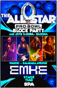 EMKE@NFL Pro Bowl ALL STAR Block Party