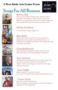 A Song for All Reasons - a celebration of songwriting