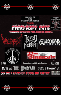 Desert Bloodbath Productions Benefit Show