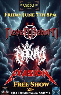 Friday Night Live with Never Reborn, Neyquam, Evasion