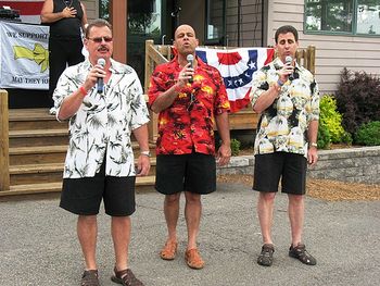 Memories perform at Memorial Day BBQ, Masthope PA
