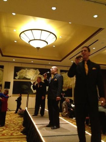 Memories performing at the Cross Roads Fashion Show Benefit on October 18, 2012 at the Hilton Garden Inn Nicotra's Ballroom.
