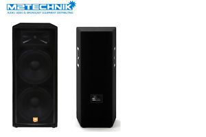 2 JBL TR 25 dual 15
