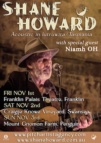 Shane Howard - Acoustic in lutruwita/Tasmania