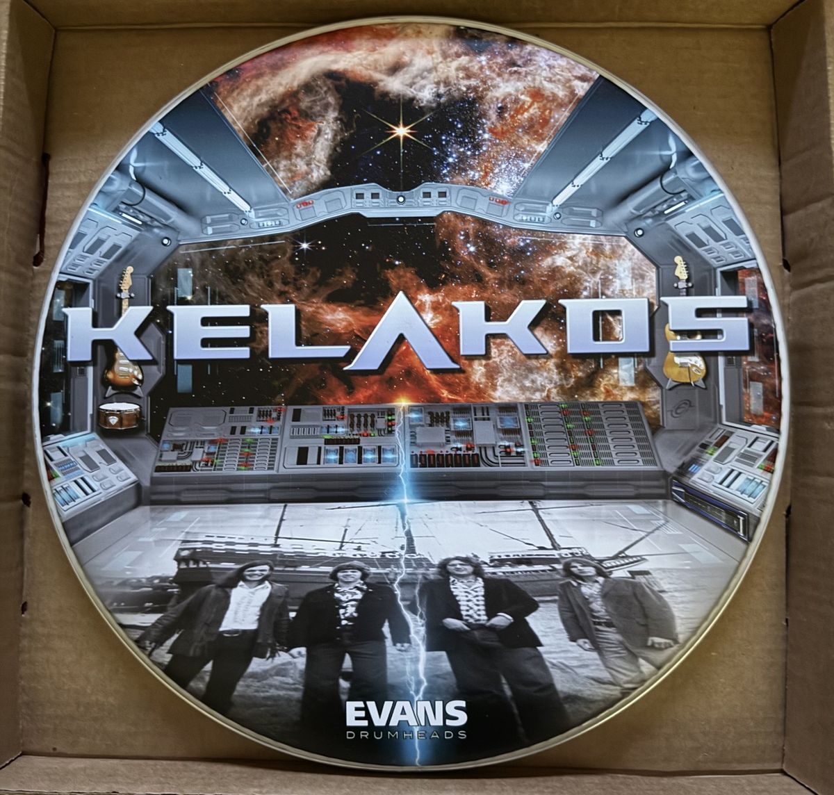 Kelakos Souvenir Drumhead 14" 