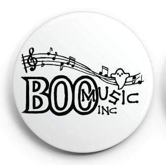 Boo Music Pin
