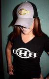 CHB Women's Fitted Shirt (V-Neck)