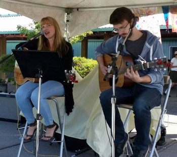 Acoustic set with Colin Harper
