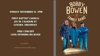 Bobby Bowen Family Band Concert (Luxora, Arkansas)