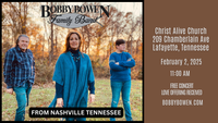 Bobby Bowen Family Band Concert (Lafayette, Tennessee)