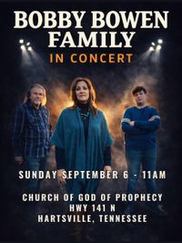 Bobby Bowen Family Band Concert (Hartsville, Tennessee)
