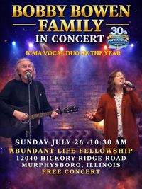 Bobby Bowen Family Concert (Murphysboro, Illinois)