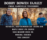 Bobby Bowen Family Band Concert (Wingina, Virginia)