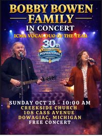 Bobby Bowen Family Concert (Dowagiac, Michigan)