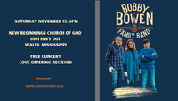 Bobby Bowen Family Concert (Walls, MIssissippi)