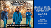 Bobby Bowen Family Band Concert (Murphysboro, Illinois)