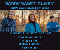 Bobby Bowen Family Band Concert (Savannah, Missouri)