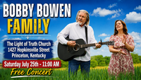 Bobby Bowen Family Concert (Princeton, Kentucky)