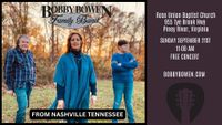 Bobby Bowen Family Band Concert (Piney River, Virginia)