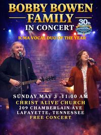 Bobby Bowen Family Band Concert (Lafayette, Tennessee)