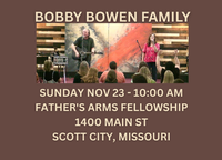 Bobby Bowen Family Band Concert (Scott City Missouri)