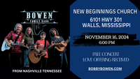 Bobby Bowen Family Concert (Walls, MIssissippi)