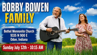 Bobby Bowen Family Concert (Odon, Indiana)