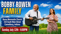 Bobby Bowen Family Concert (Cannelburg, Indiana)