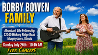 Bobby Bowen Family Concert (Murphysboro, Illinois)