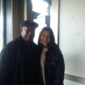 Drummer Roger Humphries & Jessica Lee
