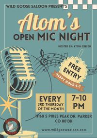 Atom's Open Mic