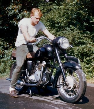 1959 Triumph 500 - better days
