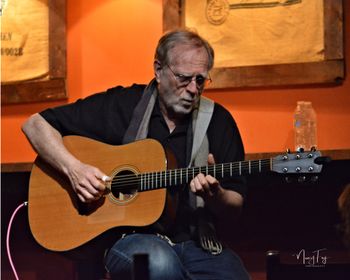 Live at Burlap and Bean - Photo by Nancy Fay
