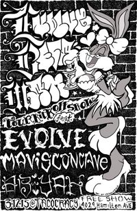 Evolve/Beta Max Tour Kickoff w/ Mavis Concave & Abiyah