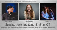 Any Sunday Songwriters hosted by Jan Seides
