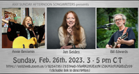 Any Sunday Songwriters hosted by Jan Seides