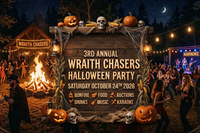 3rd Annual Wraith Chaser Halloween Party