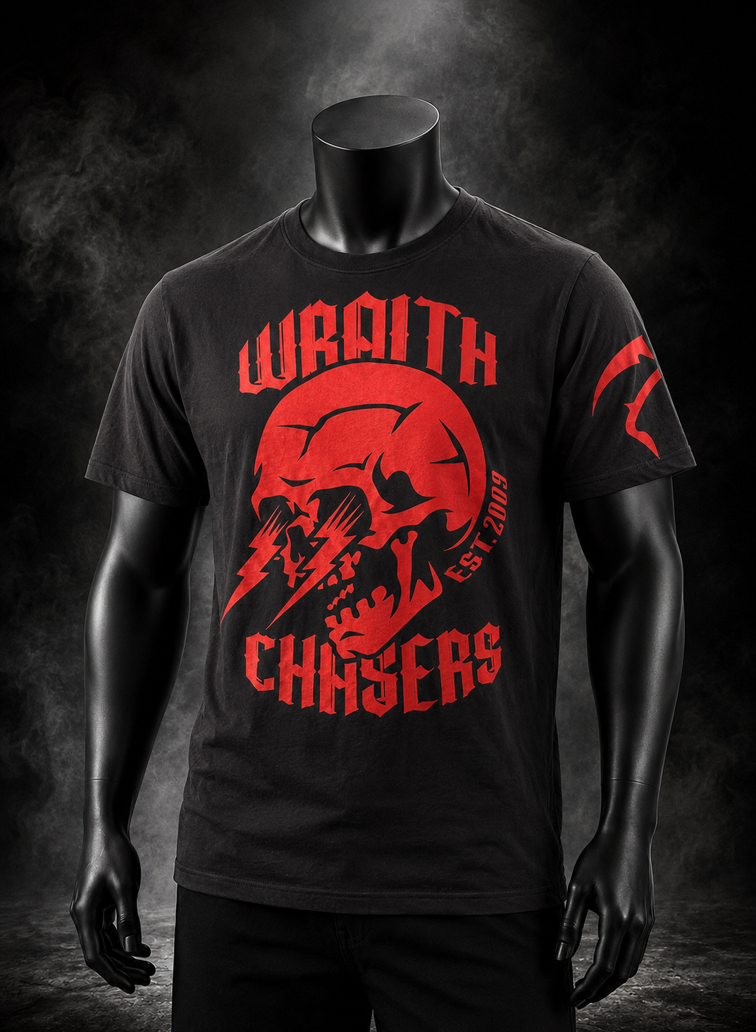 Wraith Chasers Tee (Red Logo)