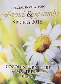 Coconis Friends and Family Sale