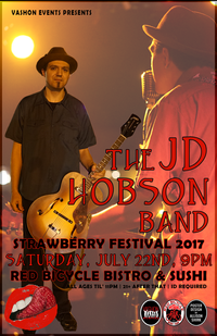 JD Hobson Band at the Red Bike - Strawberry Festival Party Night!