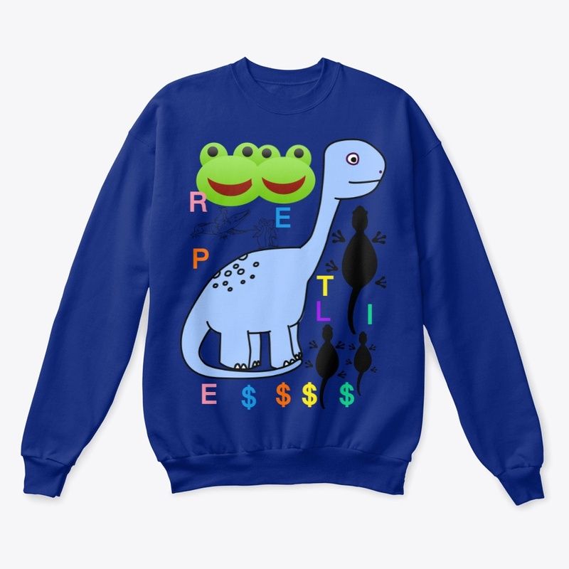 Reptile Money Sweater