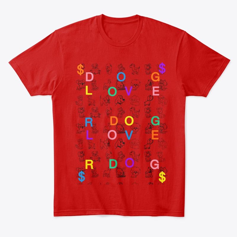 Dog Lover Money Tee