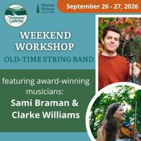 Swannanoa Gathering Old-Time String Band Weekend Workshop