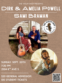 Dirk & Amelia Powell w/ Sami Braman