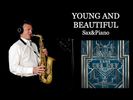 Young and beautiful - piano score