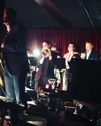 Sara Jacovino with the Vanguard Jazz Orchestra