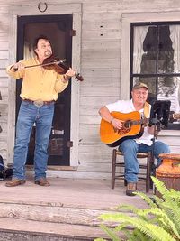 Six Strings & A Fiddle - Playing on the Porches